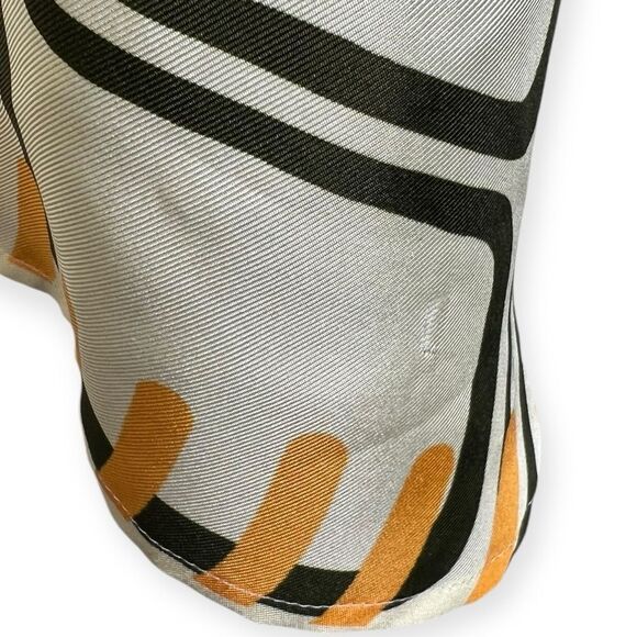 Be Parisian 100% French Silk Twist Tank Top Blouse Botanical Floral Medium Large - Picture 9 of 11